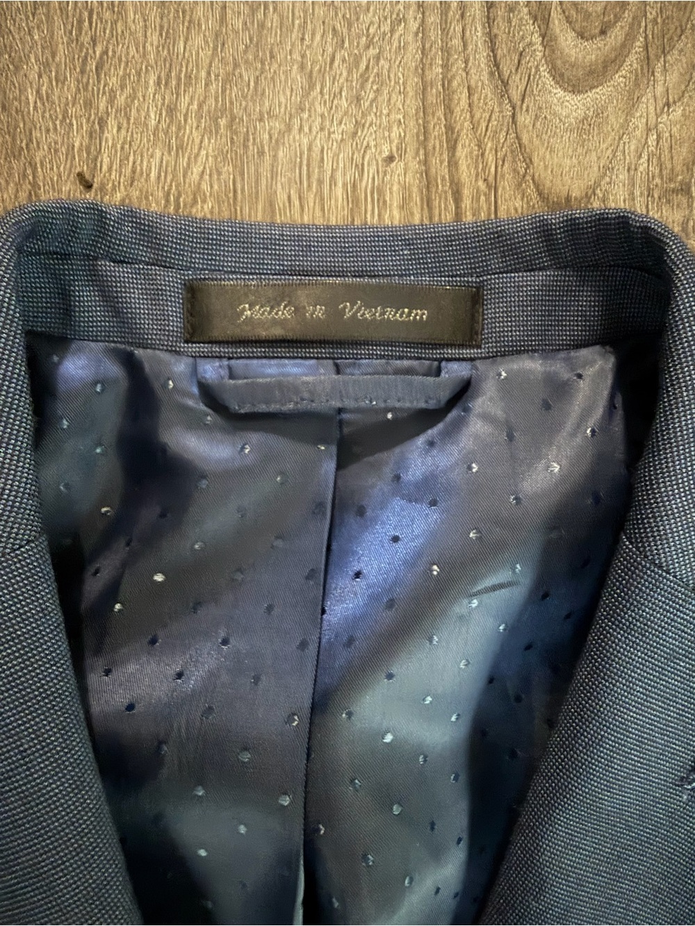 Collection by Michael Strahan Boys Navy Blue Suit Set Blazer & Dress Pants 14R - Picture 3 of 6